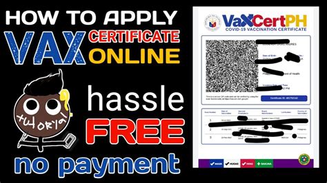 vacxert|VaxCertPH Tutorial .